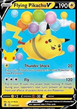 Fliegendes Pikachu V (CEL 006) DE