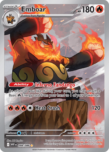 Emboar (WHT 098) EN
